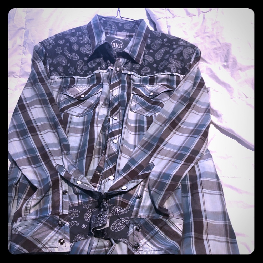 BKE Men’s Button Down Shirt